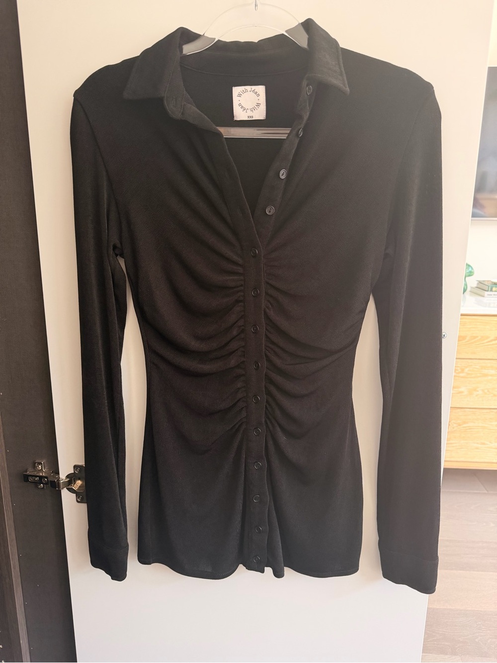 With Jean Andy Dress in black